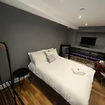 Cosy Double Bed With Fire Place