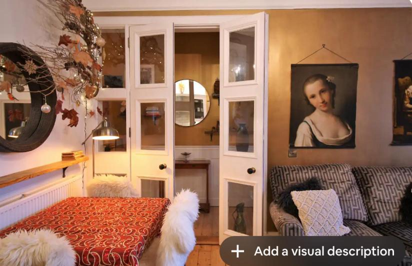 Holyrood Park: Lush & Arty 2 Double Bed Flat *