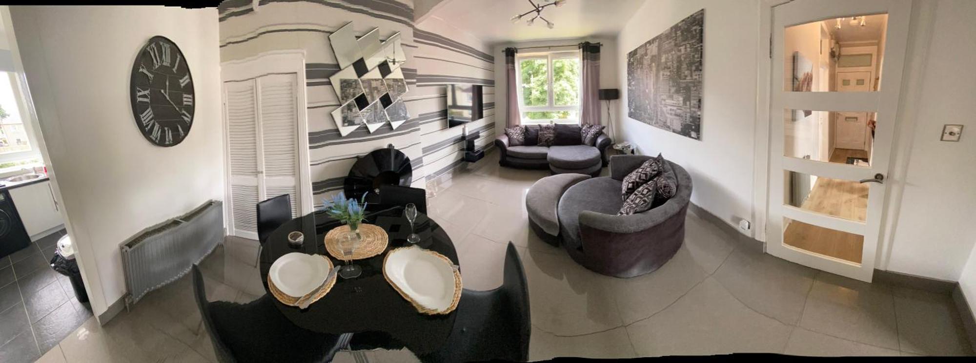 Apartment Modern Quiet Center Airport 2 Bedroom Edinburgh