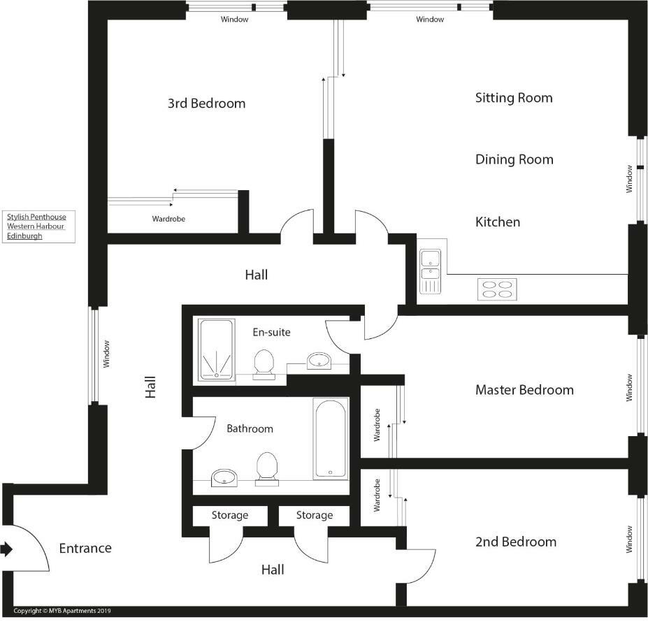 Apartment Stylish Penthouse