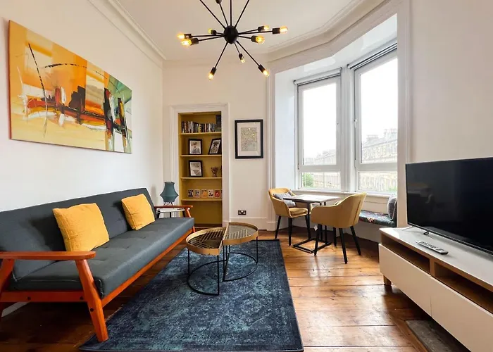 Bohemian 1Br Flat In Abbeyhill