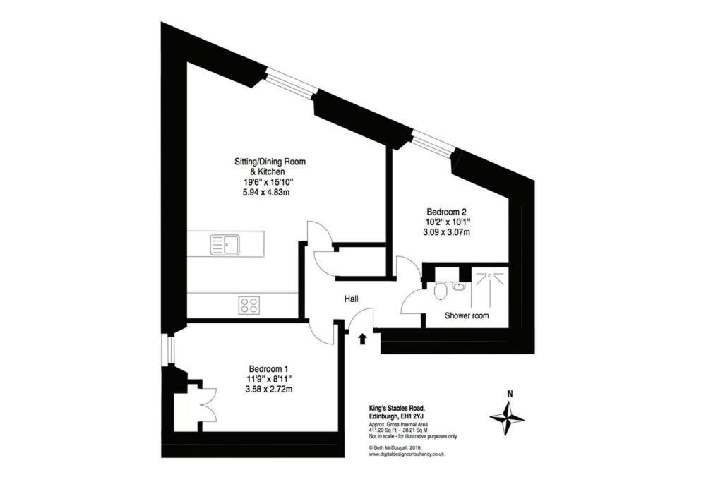 Castle 2 Old Town Appartement *