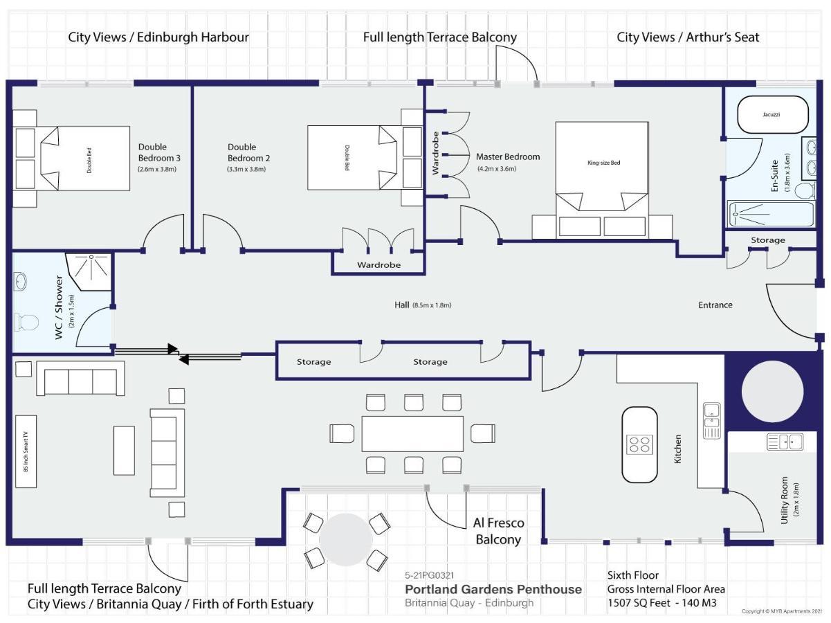 Britannia Penthouse * EDI