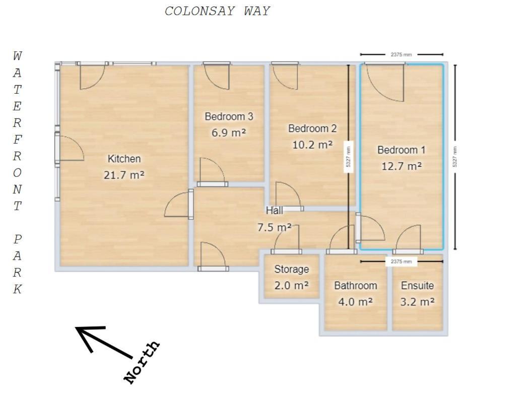 Apartment Fabulous 3 Bedroom Flat EDI