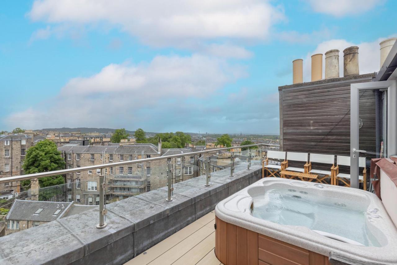 Joivy Beautiful Penthouse With Terrace & Jacuzzi * Edinburgh