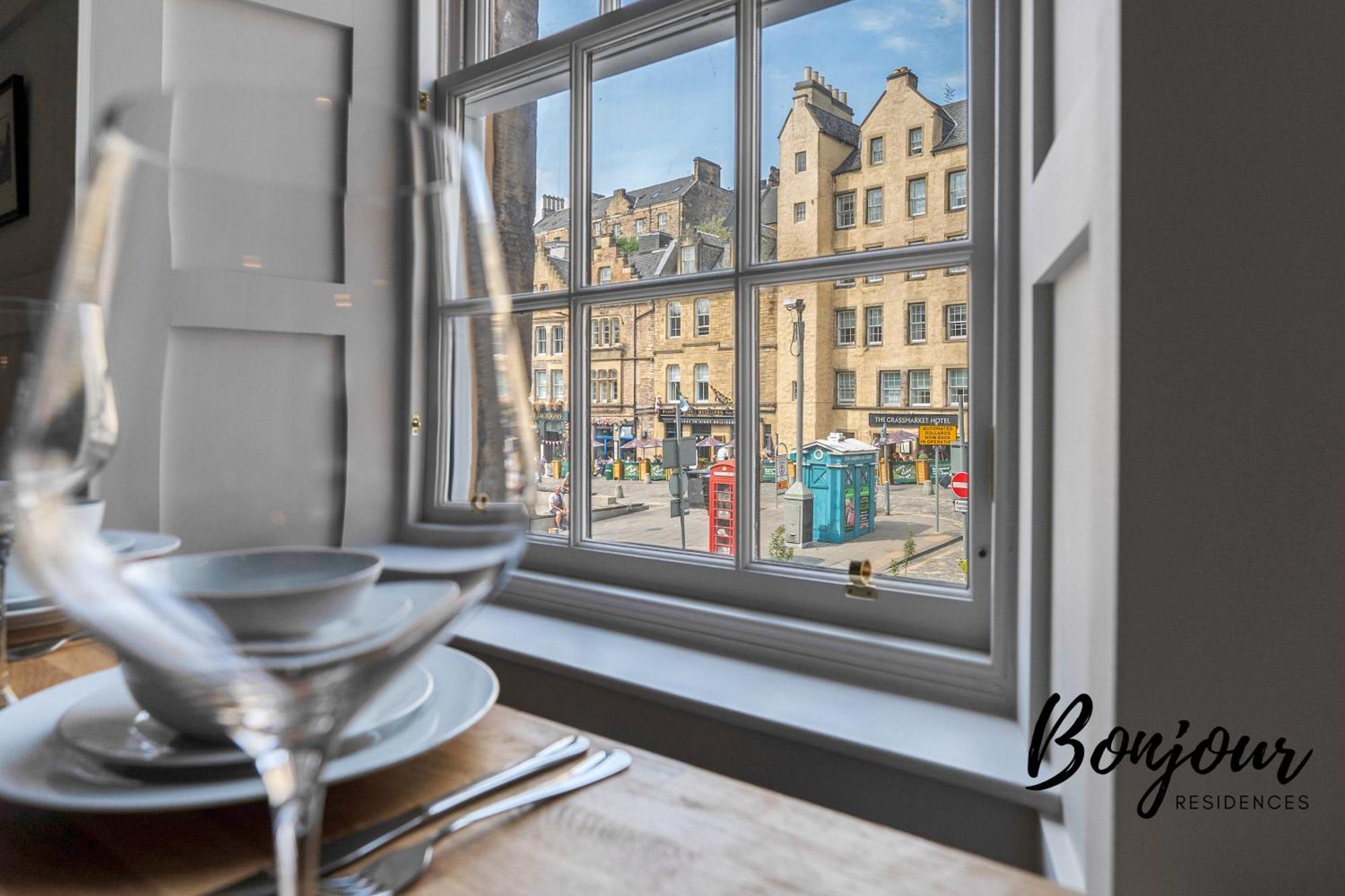 Grassmarket Luxury - Flat 1 3br-2ba - Free Parking By Bonjour Residences Appartement *