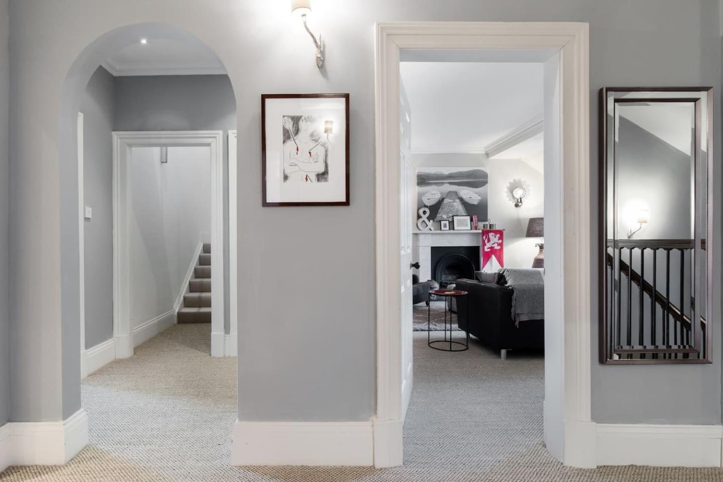 Super - Georgian Double Upper Flat With Castle Views In New Town Apartment Edinburgh