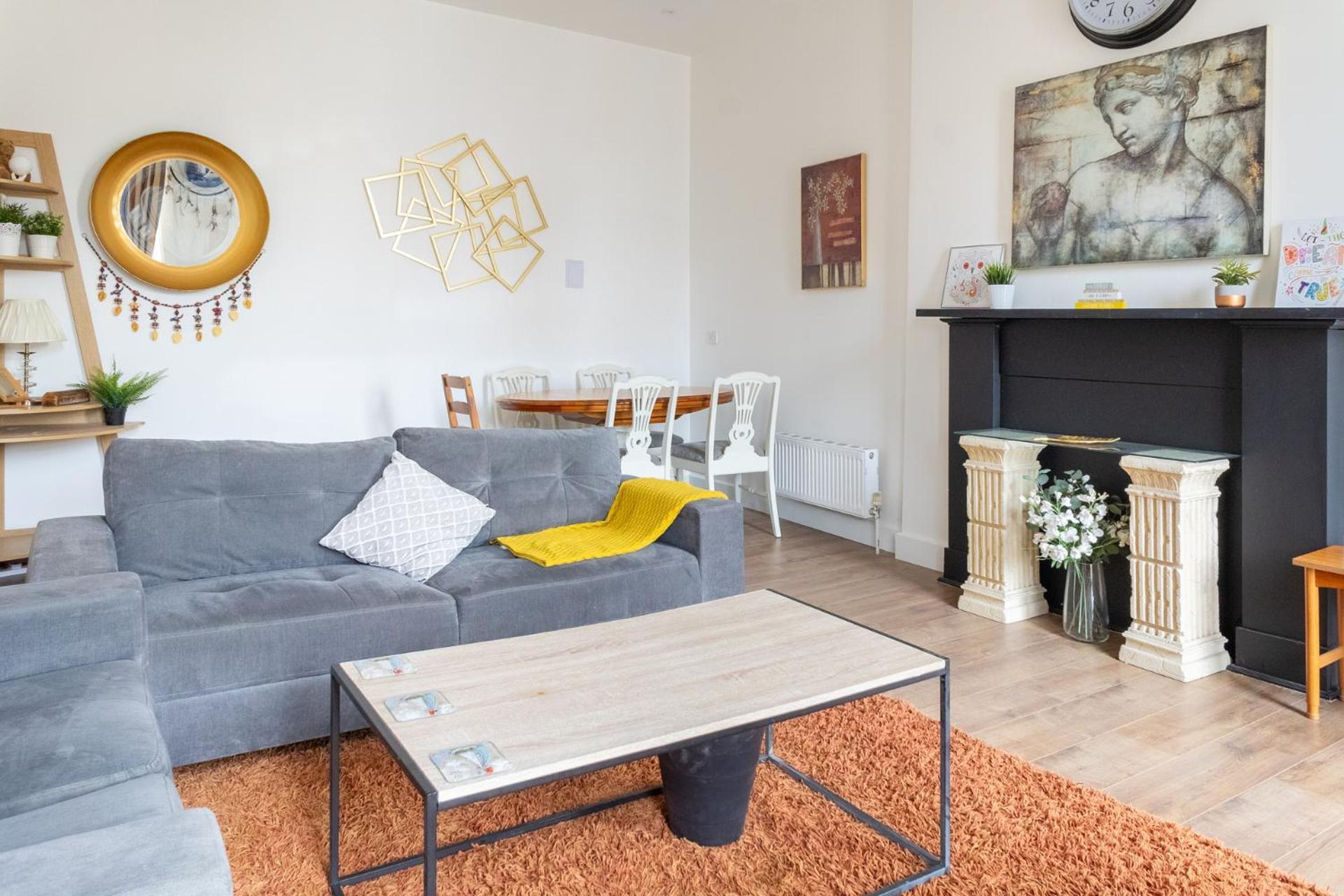 Bright High-ceiling 2bd Flat - Edinburgh! Appartement