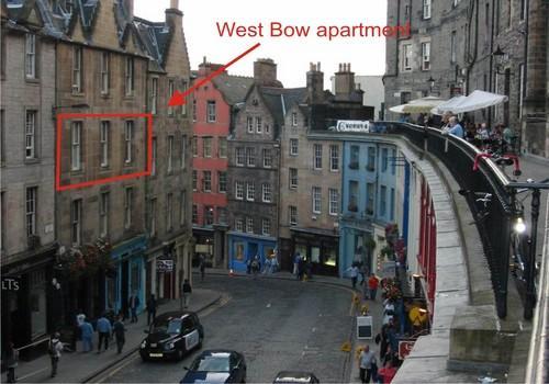 West Bow Just Off Royal Mile * Edinburgh