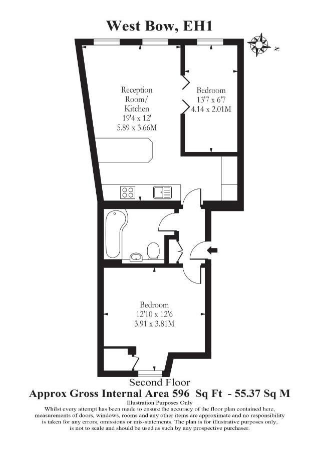 Apartment West Bow - Comfy 2 Bed On West Bow Overlooking Grassmarket Edinburgh