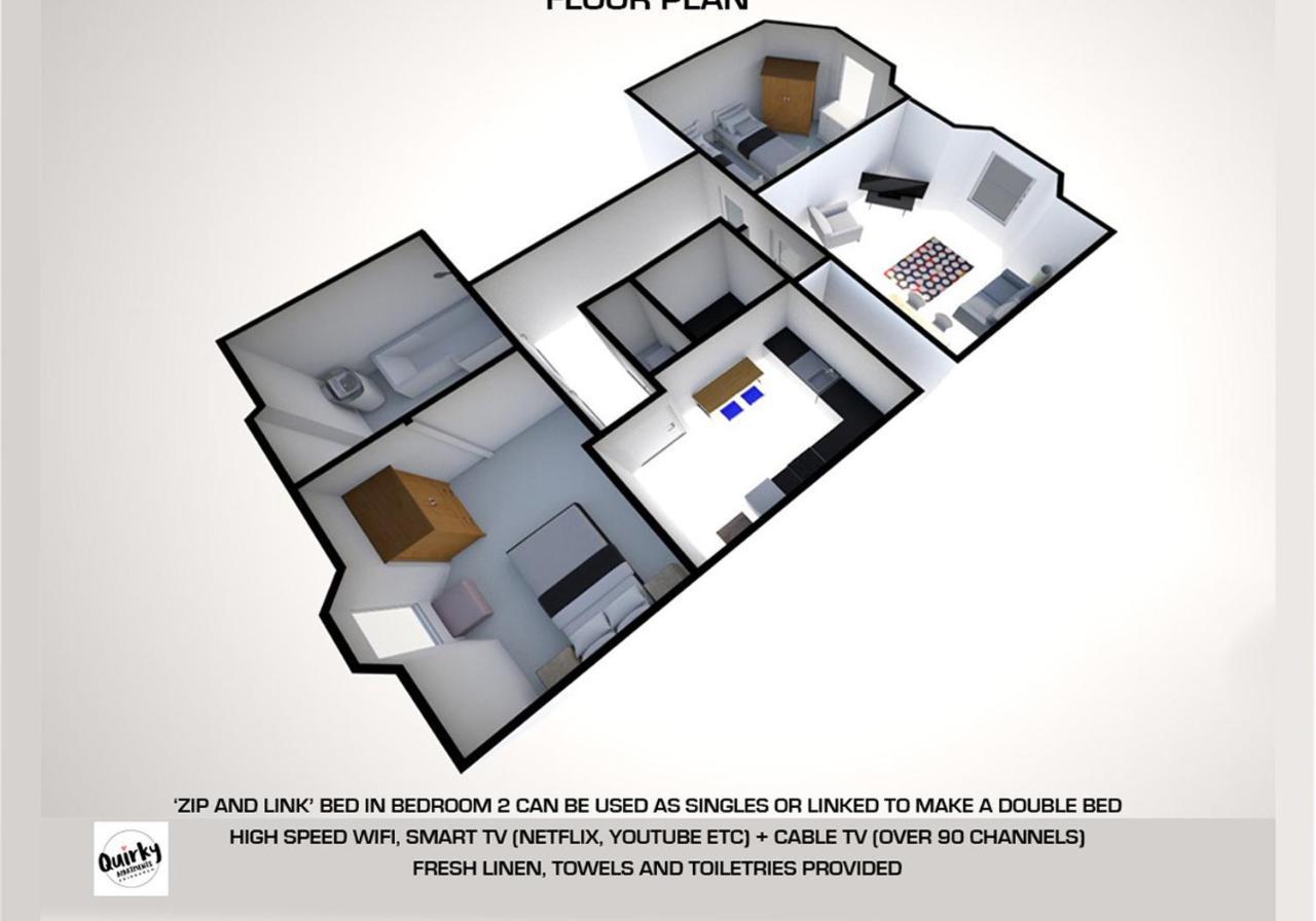 Sleeps 6 Free Parking * EDI
