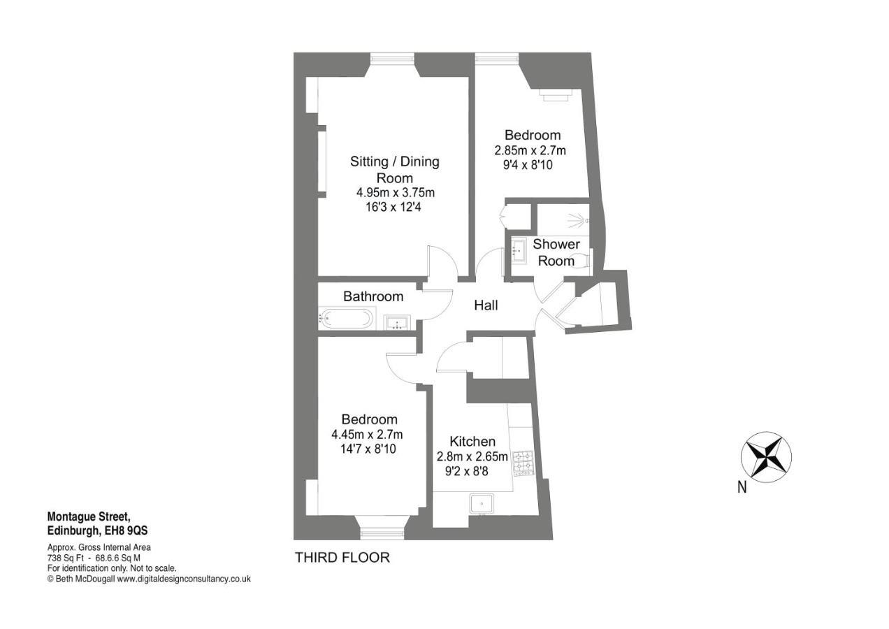 Appartement Spectacular View City Centre Haven EDI