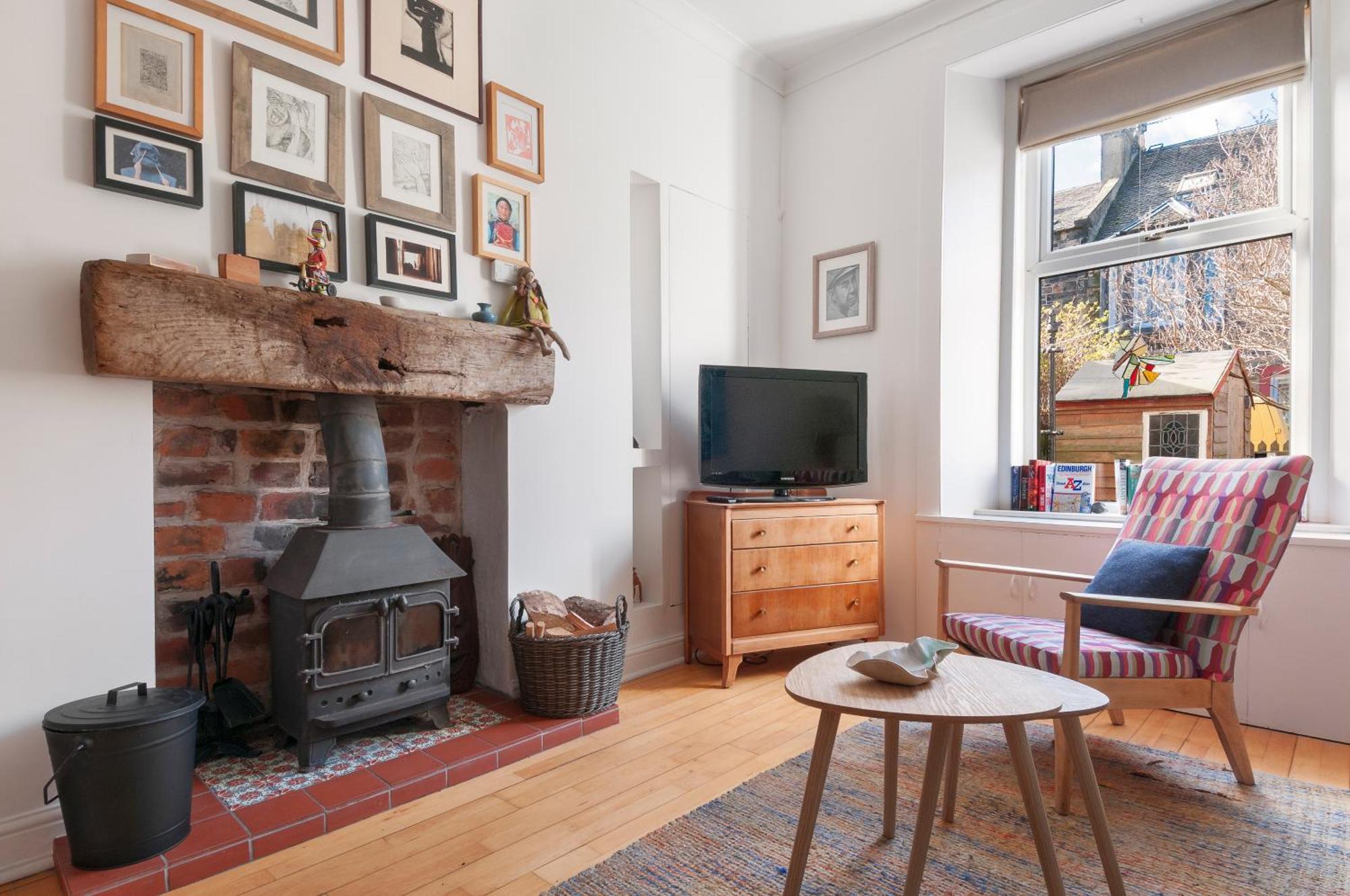 Cozy With Character Vibrant Style Flat At Leith Links Park Appartement